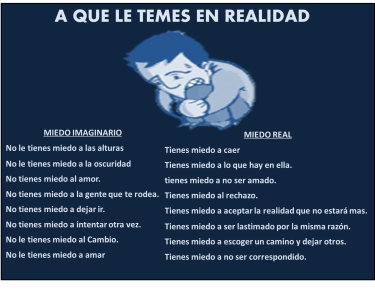 A que le temes en Realidad